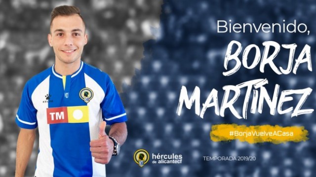 Borja, cuarto viaje de ida y vuelta entre Hércules y Elche en las últimas décadas