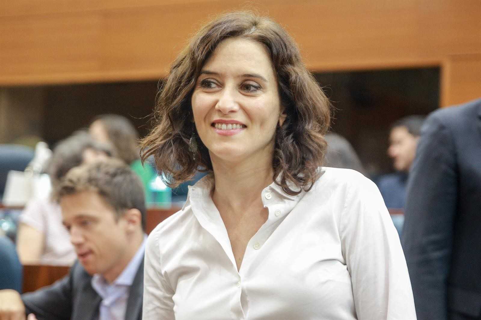Ayuso, proclamada nueva presidenta de la Comunidad de Madrid con los votos de PP, Cs y Vox