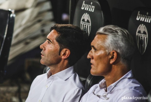 Marcelino duda entre Cheryshev o Guedes para acompañar a Gameiro ante la Real