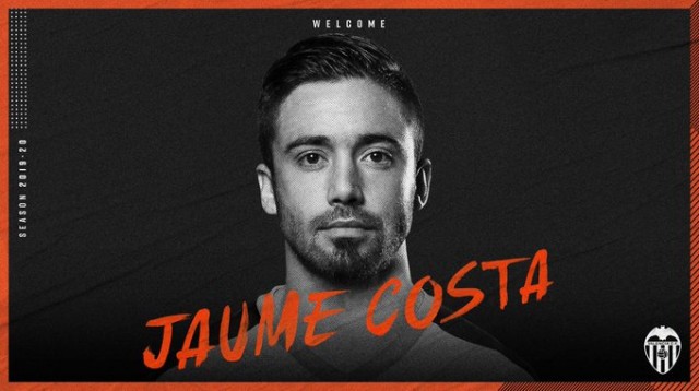El Valencia hace oficial la cesión de Jaume Costa