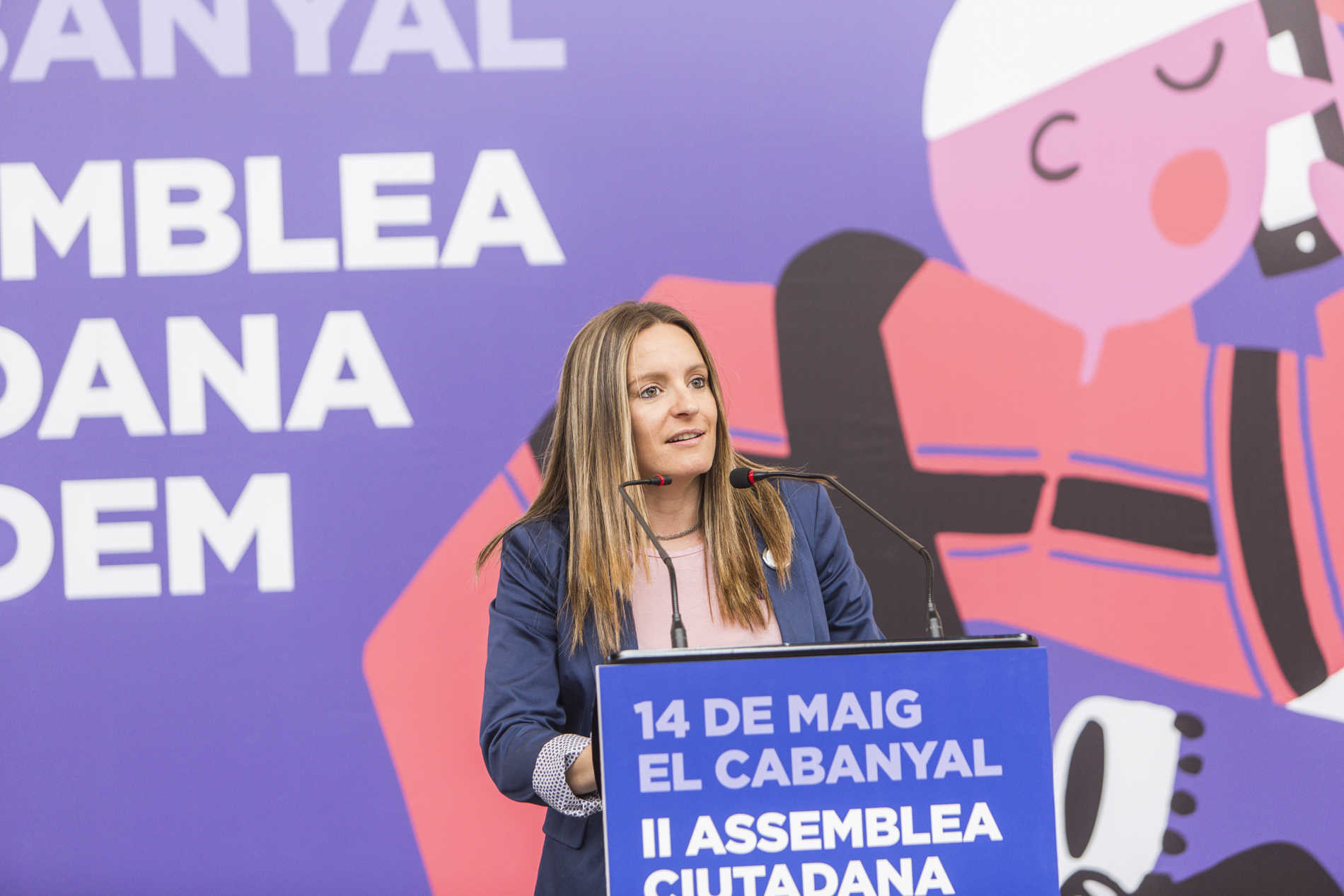La diputada de Podemos en el Congreso, Àngela Ballester. Foto: EVA MAÑEZ - 
