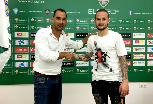 Iván Sánchez considera su cesión al Elche un paso adelante
