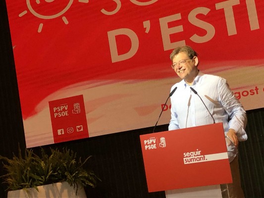 El 'soparet d'estiu' más tranquilo para el PSPV: fuerza líder y con la vista puesta en Madrid