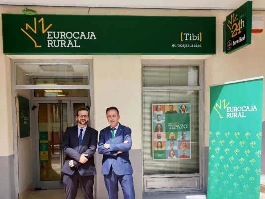 La toledana Eurocaja Rural abre oficina en Tibi y se convierte en la única entidad del municipio
