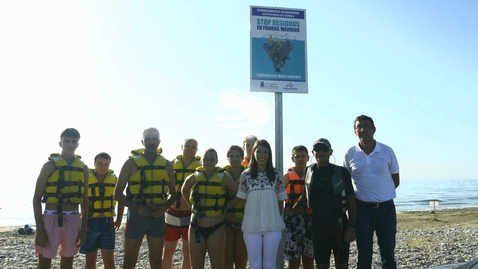 Oropesa del Mar inicia una recogida de plásticos con la ayuda de usuarios de motos acuáticas