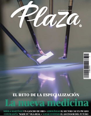 La medicina del futuro en la actualidad, portada de la revista Plaza de agosto