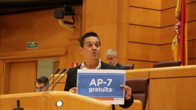 Mulet pide que los contratos de la AP-7 se carguen a los PGE y no a peajes en la sombra