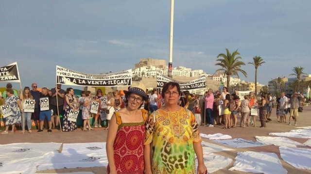 PSPV Peñíscola se suma a la protesta contra el ‘top manta’ y pide al alcalde que “no escurra el bulto”