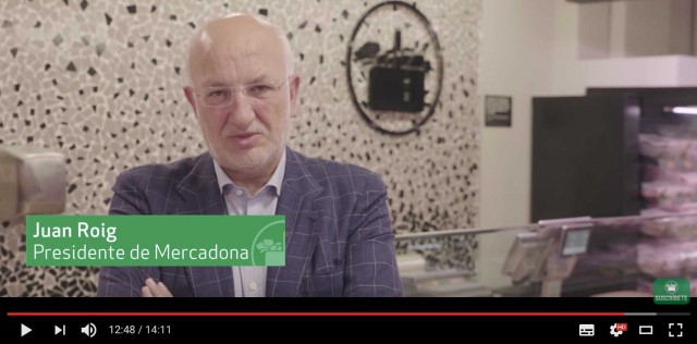 Juan Roig protagoniza el último vídeo viral de Mercadona dedicado 'al Jefe'