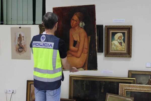 Impiden la venta de un Modigliani falso