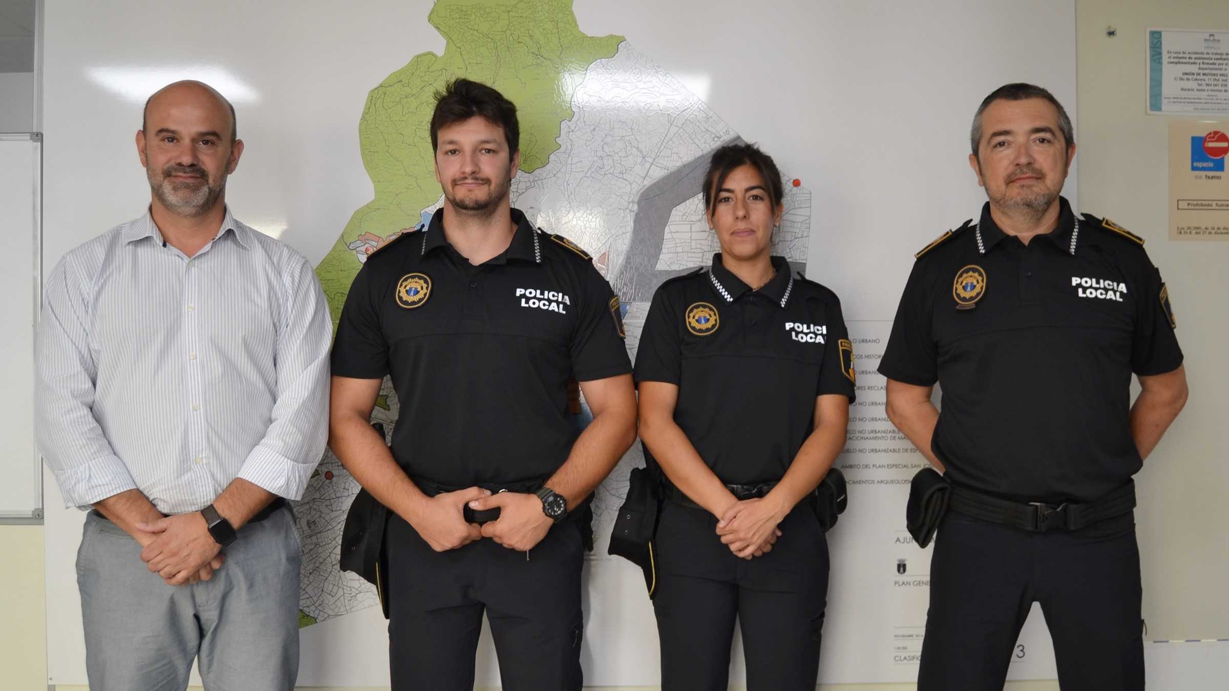La Vall d'Uixó incorpora a dos nuevos agentes a la plantilla de la Policía Local