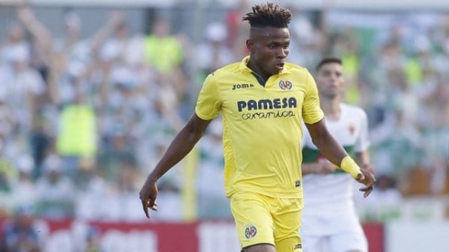 Chukwueze ya trabaja con sus compañeros y el Villarreal entrena al completo