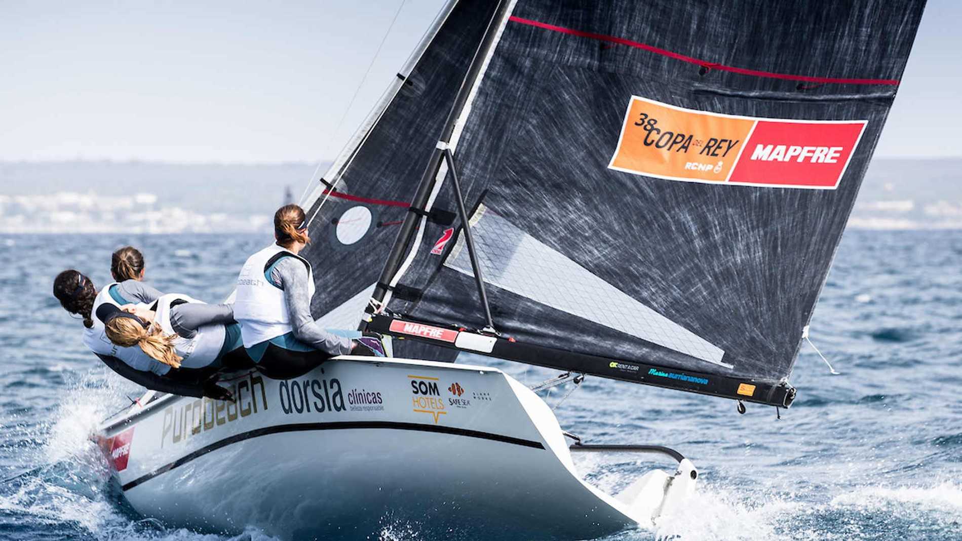 El Dorsia Sailing Team de Marina Burriananova se hace con el bronce en la Copa del Rey de vela