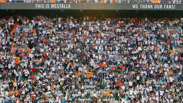 
El Valencia pone a la venta entradas para todos sus partidos de Liga de 2019