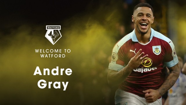 El inglés Andre Gray, por 20,5 millones de euros, séptimo fichaje del Watford
