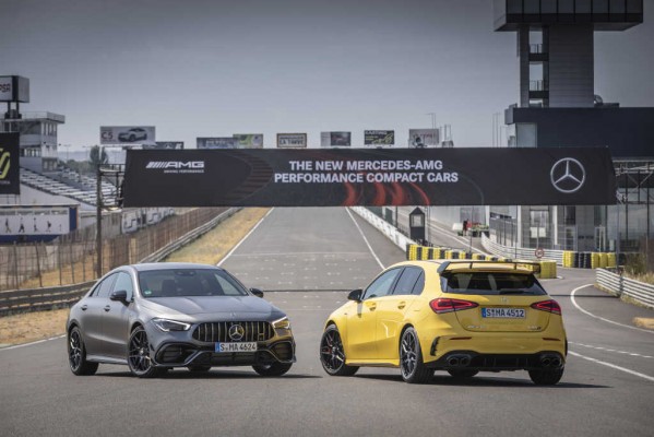 Los nuevos Mercedes-AMG A 45 4MATIC+ y CLA 45 4MATIC+