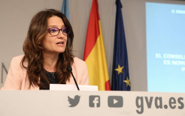 Oltra descarta un cierre anticipado del Presupuesto de la Generalitat y niega el exceso de gasto