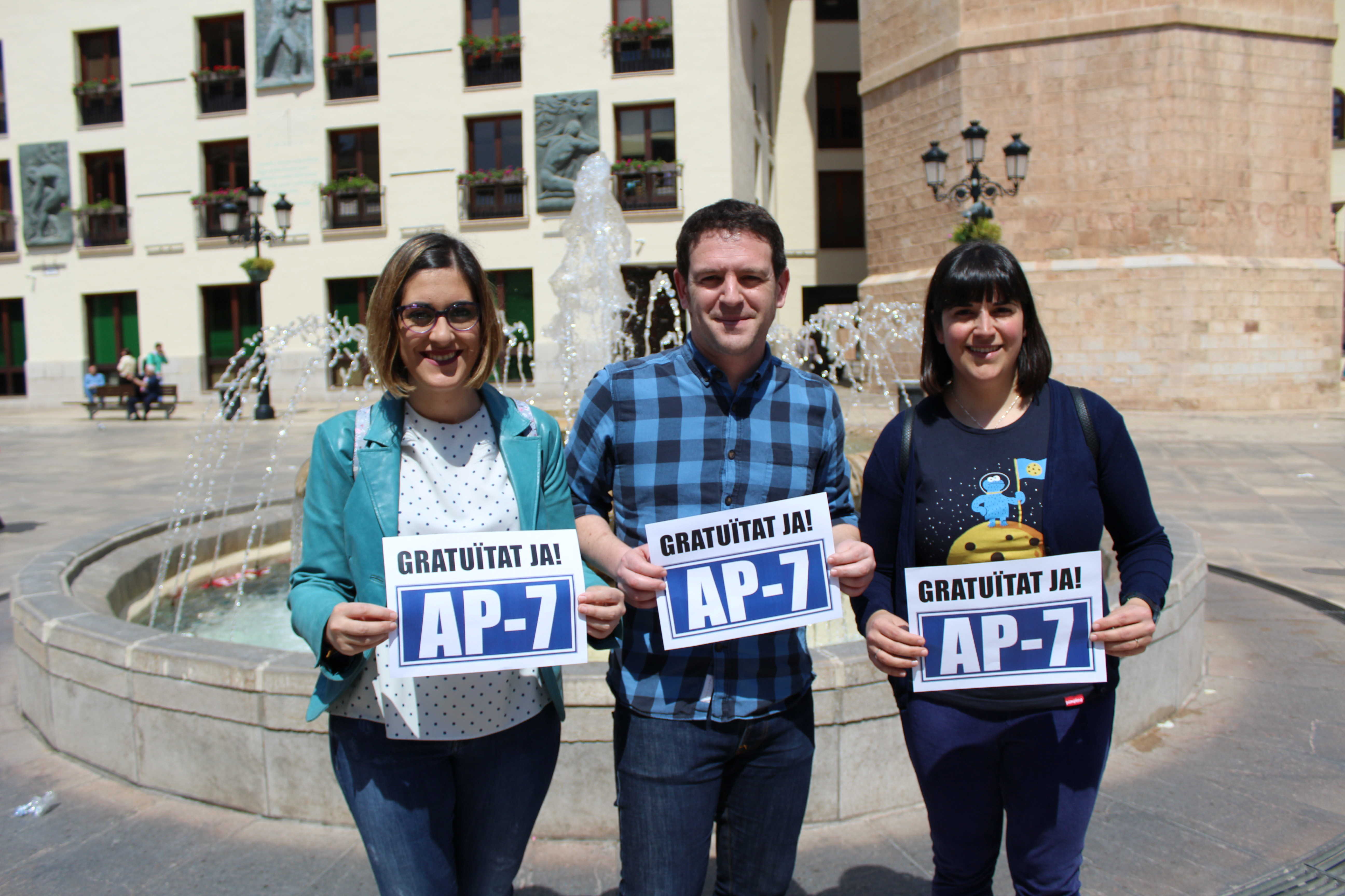  Ignasi Garcia, Marta Sorlí y Belén Bachero. - 