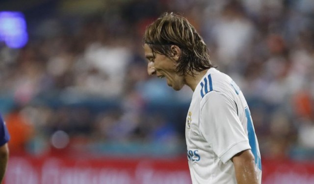Modric se perderá la ida de la Supercopa ante el Barcelona por una sanción de hace tres años
