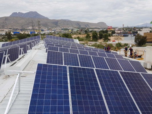 Cubierta Solar instala más de 2.000 kWp, que evitarán la emisión de 1.200 toneladas de CO2 