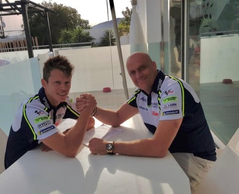 El piloto español Tito Rabat renueva dos temporadas con el Reale Avintia Racing