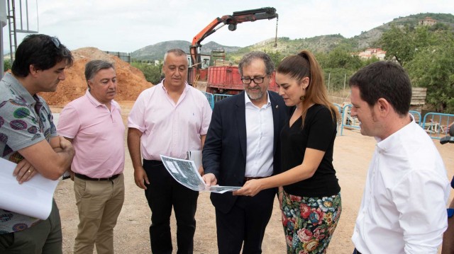 El colector de aguas residuales de Borriol comenzará a funcionar a finales de año