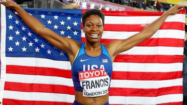 Ni Allyson ni Shaunae: Francis gana el oro en 400
