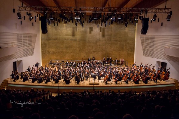 'Reunión' de orquestas juveniles en Alicante: la fuerza y el ritmo de 250 músicos y músicas