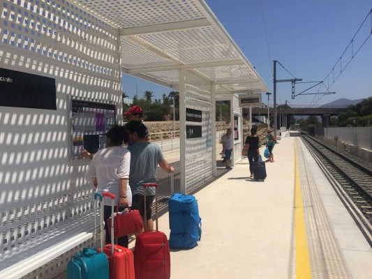 FGV celebra un año de la Intermodal de Benidorm con la tranviarización pendiente