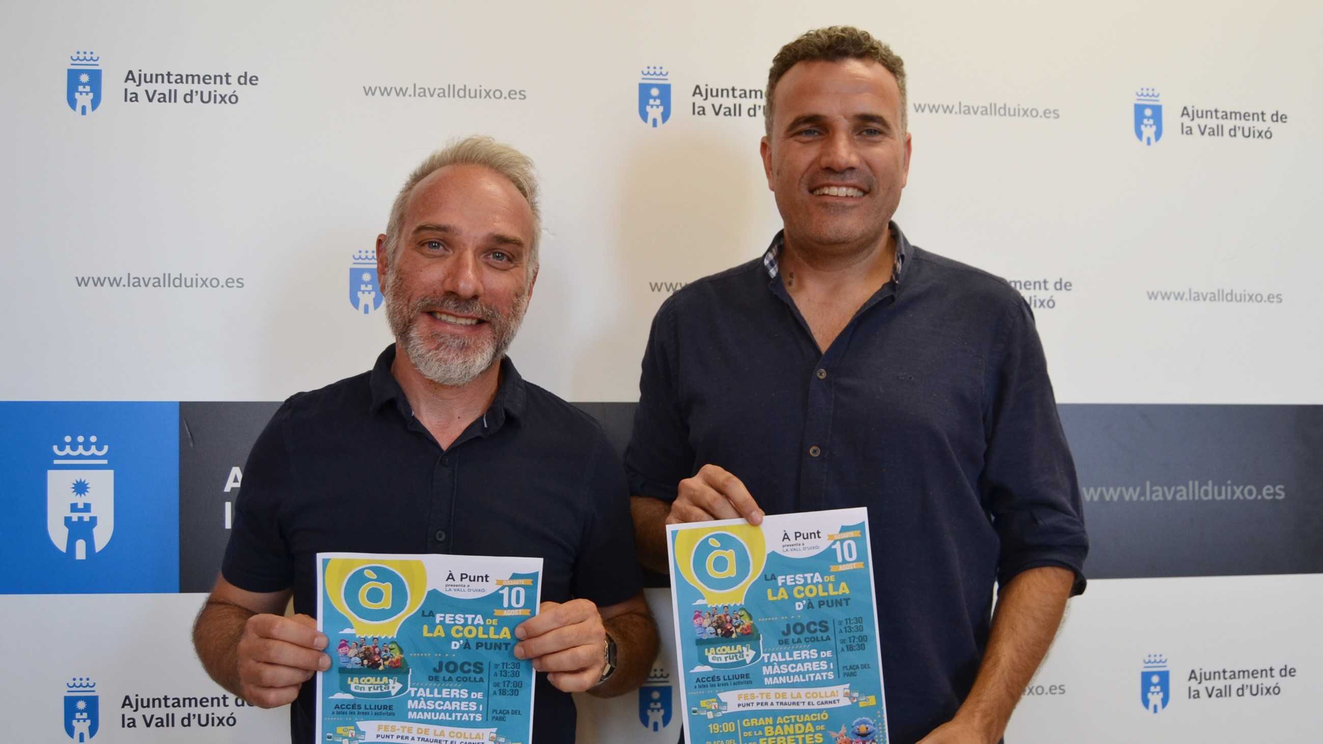 La Vall d'Uixó y Penyes en Festes presentan la jornada infantil 'Festa de la Colla d’Àpunt' 