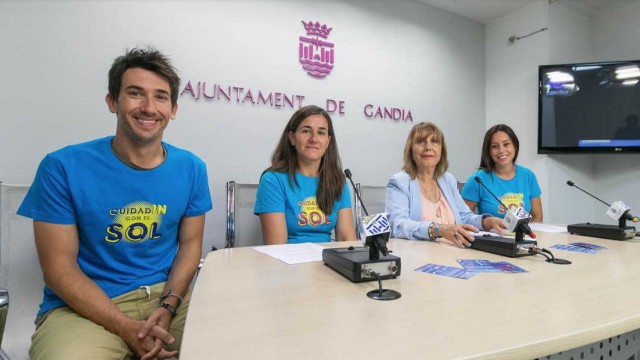 Comença la campanya “CuidadIN con el Sol” a Gandia