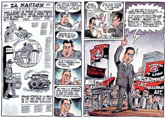 Por ahí viene Durruti con las tablas de la ley…