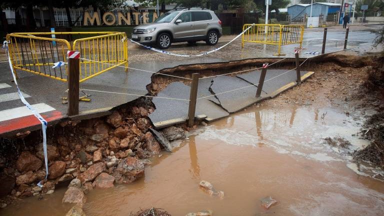 Los pueblos de Castellón afectados por el temporal de noviembre recibirán 130 mil euros del Consell