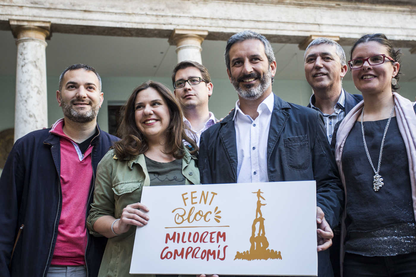 Juan, Àlvaro, Víctor García, Rafa Climent, Teresa García y Rafa Carbonell. Foto: EVA MAÑEZ  - 