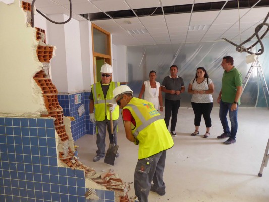 La Nucía construye una nueva aula 
en el Colegio Sant Rafael 
