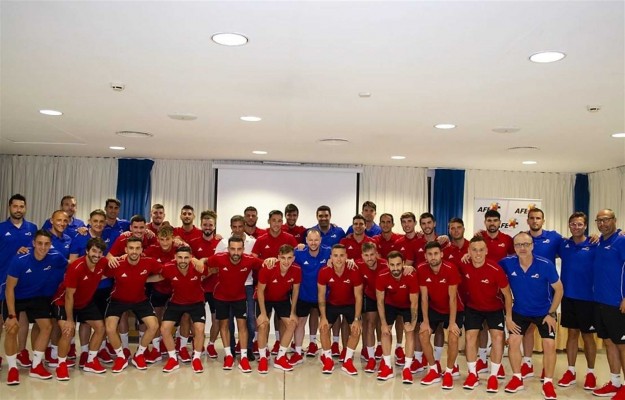 El equipo AFE, 'sparring' de Hércules e Intercity 