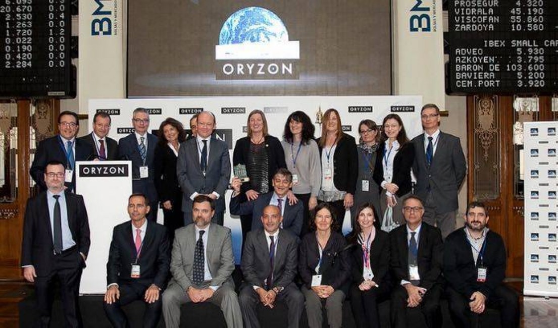 Foto de familia de la salida a bolsa - 