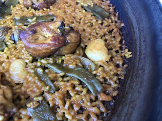 Paella valenciana de Panorama (València)