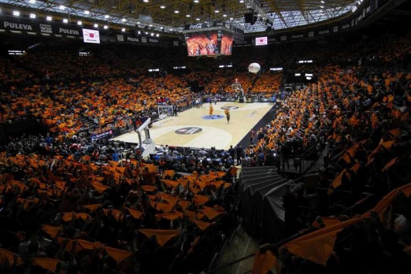 El Valencia Basket completa el 'lleno técnico' al vender los 189 pases libres