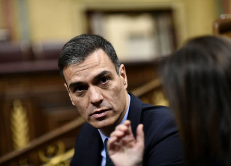 Pedro Sánchez. Foto EP/ÖSCAR DEL POZO  - 