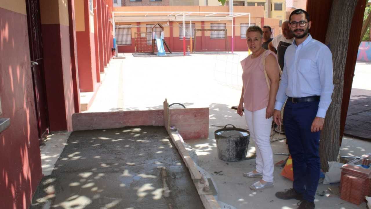 Comienzan las obras del aula de 2 años en el CEIP Grangel Mascarós