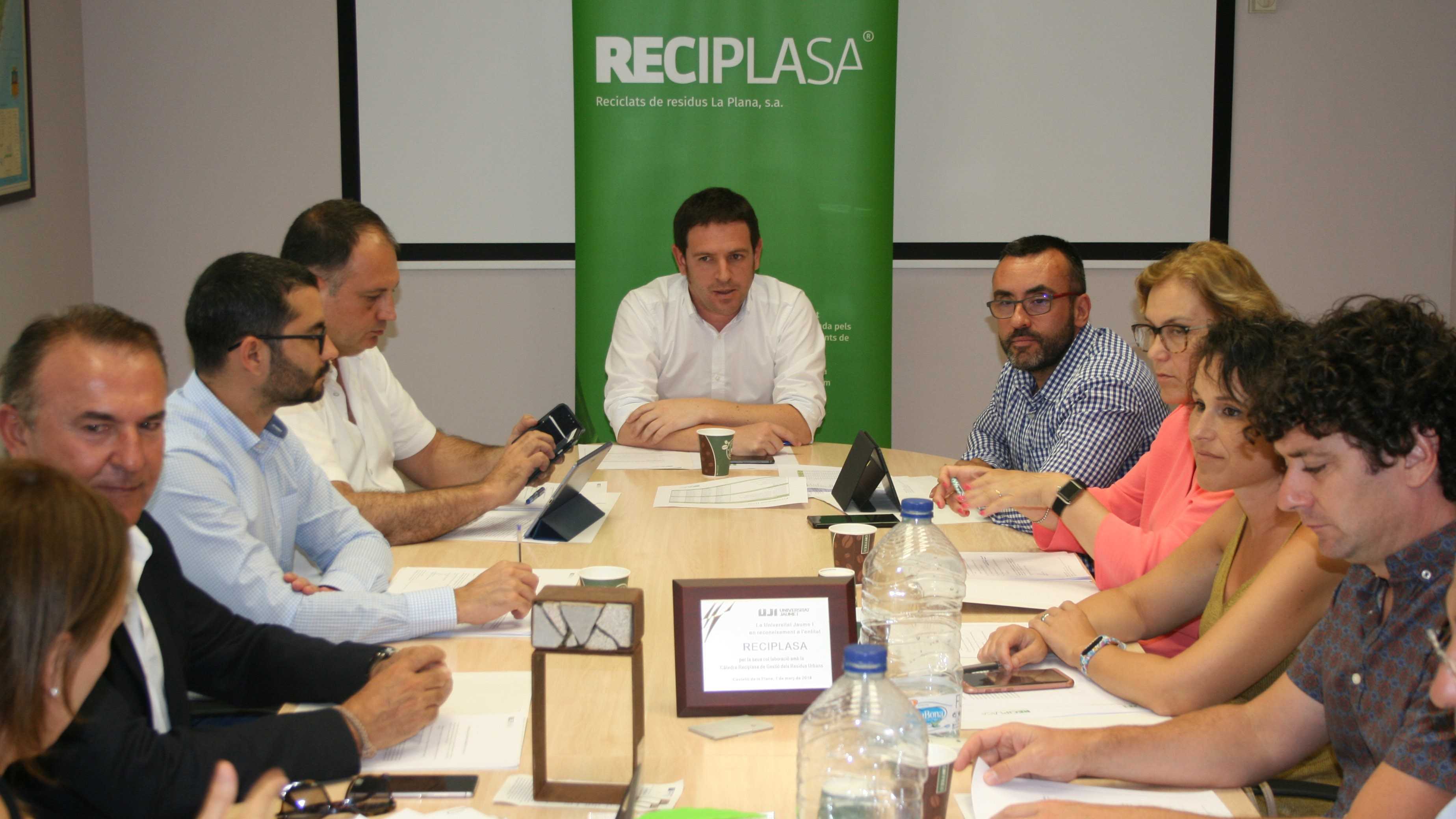Reciplasa visita la planta de Onda para conocer las inversiones del plan de gestión
