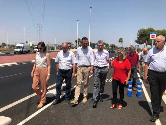 La Conselleria pretende finalizar la duplicación de la carretera Elche - Santa Pola esta legislatura
