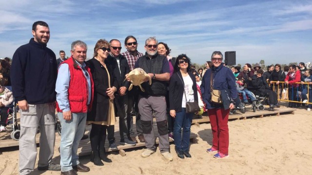 Burriana participa en la campaña 'Tortugas del Mediterráneo' de la Fundación Oceanogràfic