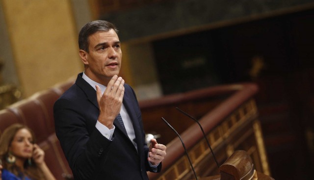 El Congreso rechaza la investidura de Pedro Sánchez