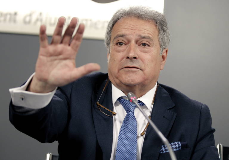 Archivan la causa contra Alfonso Rus por los fondos de un contrato de alumbrado
