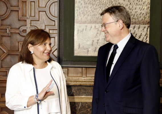 Puig atiende las demandas de Bonig pero avisa: el plurilingüismo no tiene vuelta atrás
