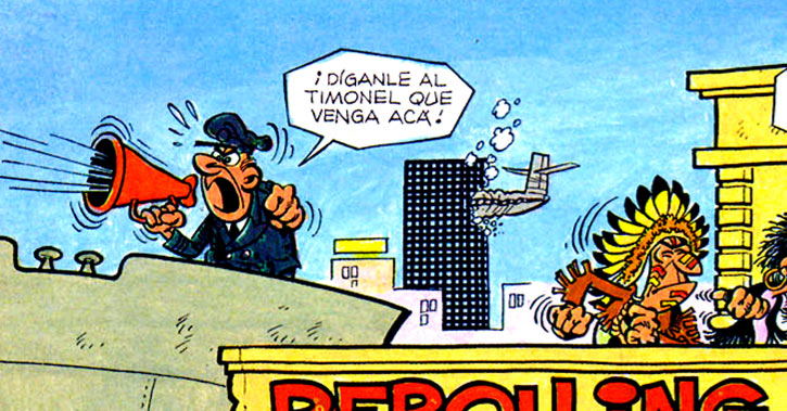7 Rebolling Street, cuando Ibáñez presentó una 13 Rue del Percebe 