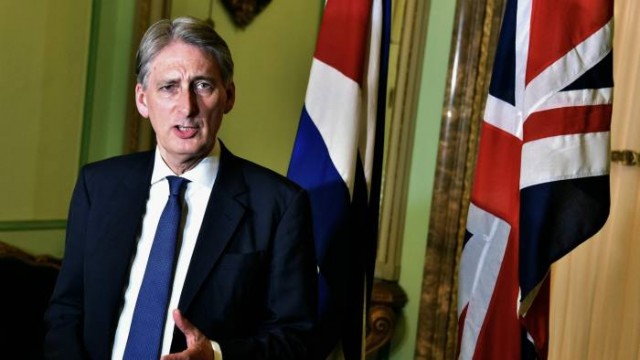 El ministro de Finanzas británico presentará su dimisión en las próximas horas