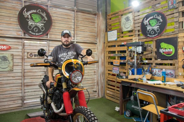 Iguana Custom: maestría en la personalización de motos desde el taller a las pantallas